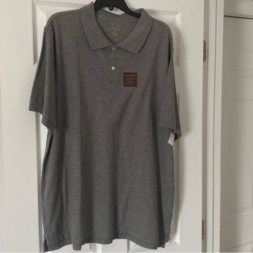 Men’s Gray Polo